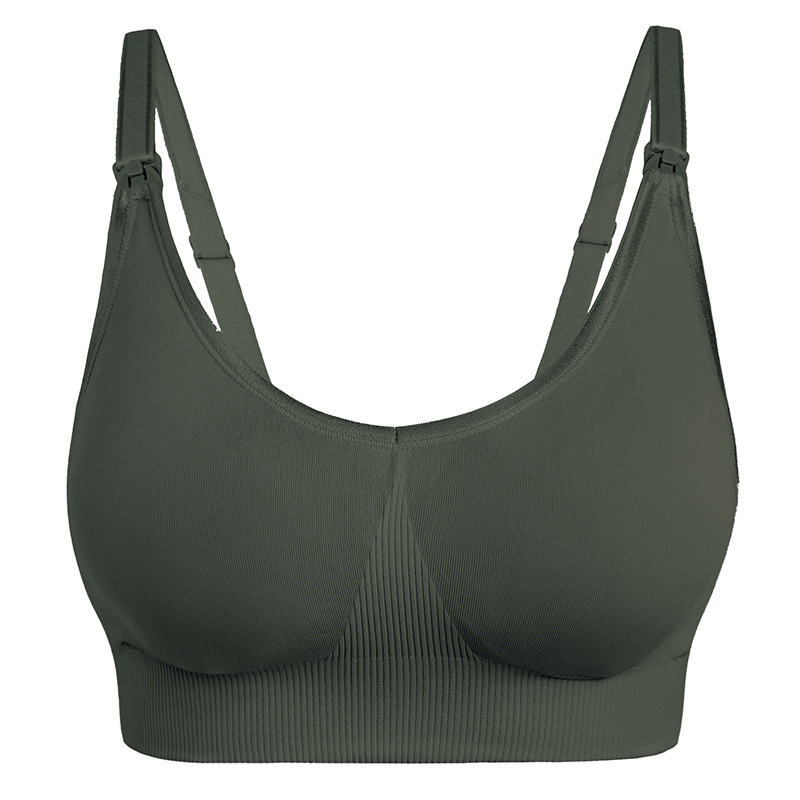Solid Seamless Wireless Matern - Sleep Bra Bralette review and price