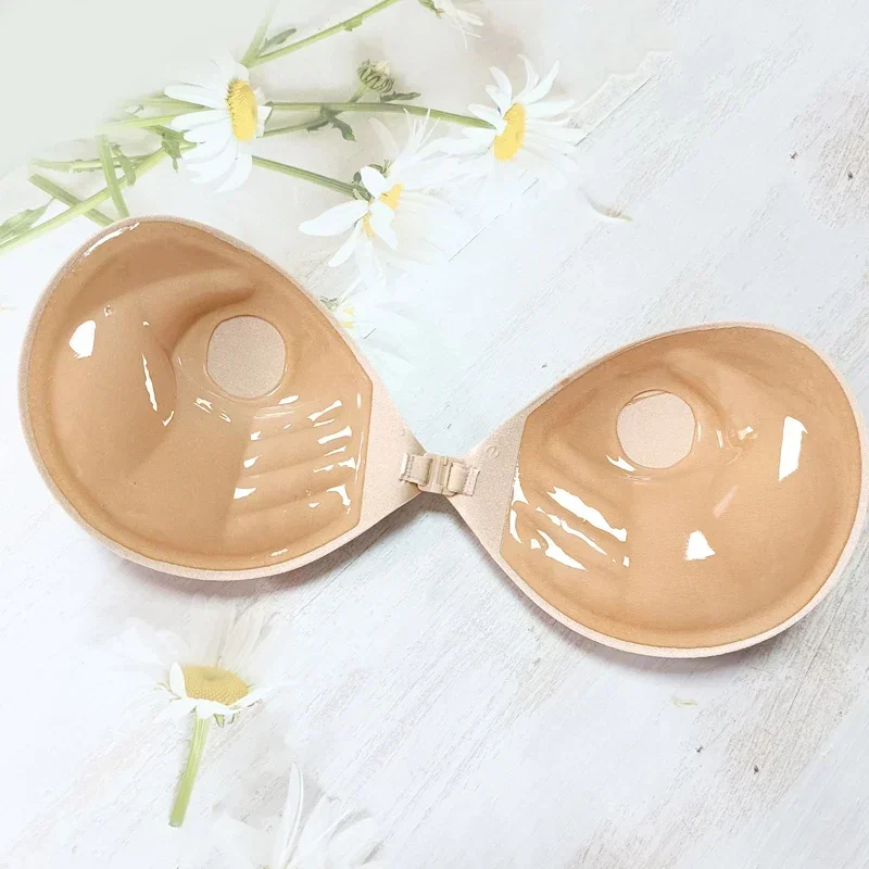 1/2PCS Palm Push Up Invisible  - Strapless Bra Adhesive review and price